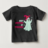 Halloween baby haunted by cuteness ベビーTシャツ (正面)