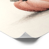 Halloween Baby Shower A Little Boo Is Due Welcome ポスター (角)