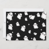 Halloween Baby Shower A Little Boo Thank You Card サンキューカード (裏面)