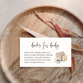 Halloween Baby Shower Book Request Enclosure Card エンクロージャーカード