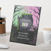 Halloween Baby Shower Momosa Bar Pedestal Sign 台座サイン (インサイチュ)