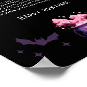 Halloween Baby Shower Pacifier Hunt Game ポスター (角)