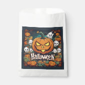 Halloween-Banner mit Kürbissen und Geistern - フェイバーバッグ (正面)