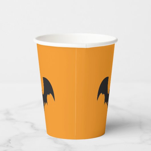Halloween bat 紙コップ (右)