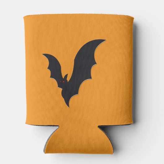 Halloween bat 缶クーラー (裏面)