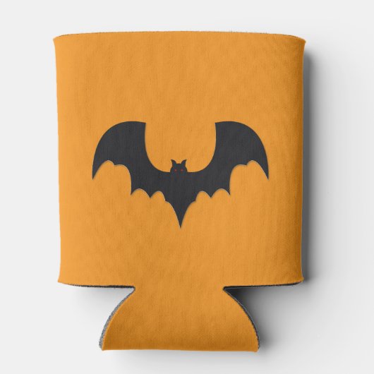 Halloween bat 缶クーラー (裏面)