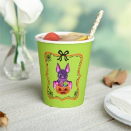 Halloween Bat With Candy 紙コップ
