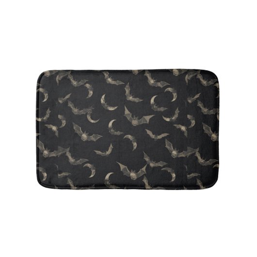 Halloween Bats Bath Mat バスマット (正面)