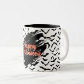 Halloween Bats Coffee Mug ツートーンマグカップ (正面右)