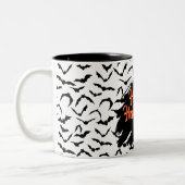 Halloween Bats Coffee Mug ツートーンマグカップ (左)