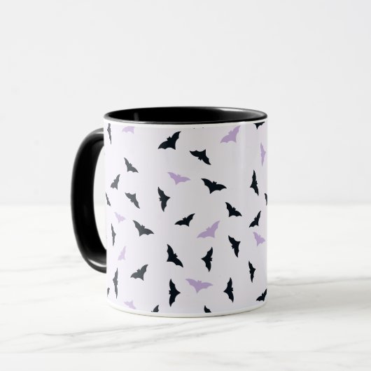 Halloween Bats Mug マグカップ (正面左)