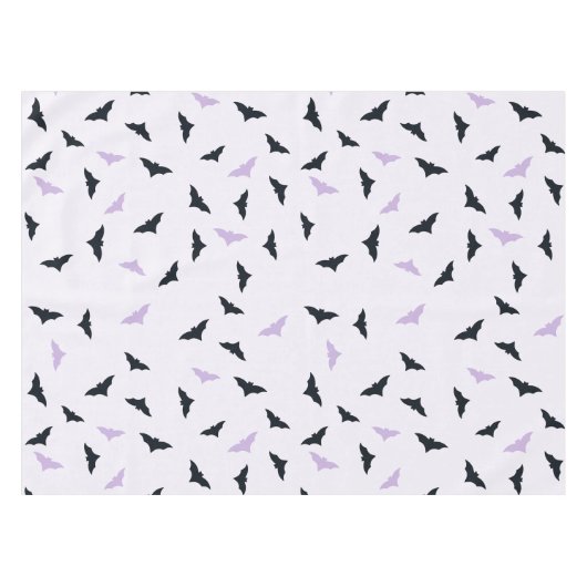 Halloween Bats Tablecloth テーブルクロス (正面(横))