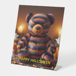 halloween bear  台座サイン