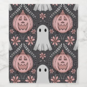 Halloween beauty ワインラベル (シングルラベル)