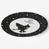 Halloween Birthday ペーパープレート (アングル)