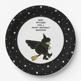 Halloween Birthday ペーパープレート