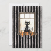 Halloween Birthday  招待状 (裏面)