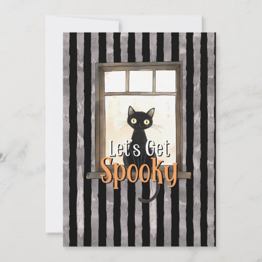 Halloween Birthday  招待状 (裏面)