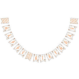 Halloween Birthday Garland Banner バンティングフラッグ