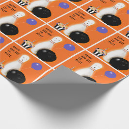 Halloween Birthday Gift ラッピングペーパー