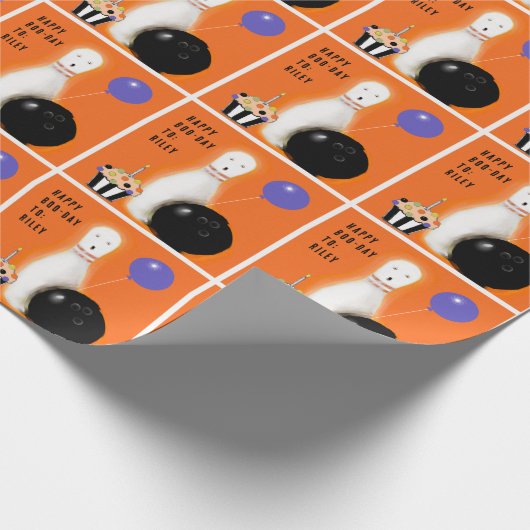 Halloween Birthday Gift ラッピングペーパー (角)