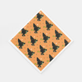 Halloween Birthday Party スタンダードランチョンナプキン (角)