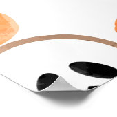 Halloween Birthday Party Welcome Poster ポスター (角)