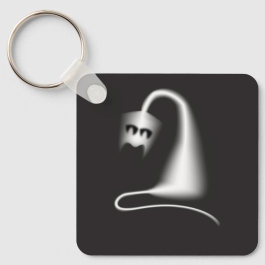 Halloween Black Cat キーホルダー (正面)