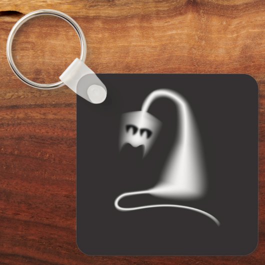 Halloween Black Cat キーホルダー (正面)