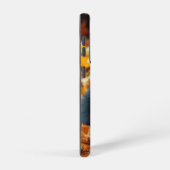 Halloween Black Cat and Pumpkin Samsung Galaxyケース (右側面)