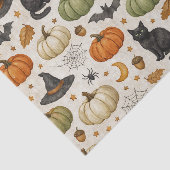 Halloween Black Cat Pumpkins 薄葉紙 (詳細)