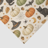 Halloween Black Cat Pumpkins 薄葉紙 (詳細)