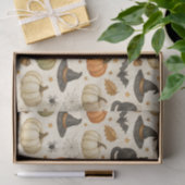 Halloween Black Cat Pumpkins 薄葉紙 (ギフト)