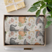 Halloween Black Kitten Cottage  薄葉紙 (ギフト)