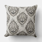 Halloween Black Lace Spiderweb Blanket &  クッション (正面)