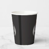 Halloween black pumpkin  紙コップ (左)