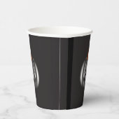 Halloween black pumpkin  紙コップ (右)