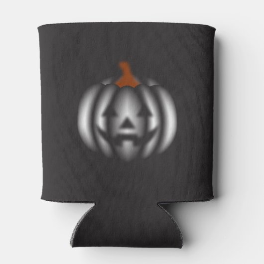 Halloween black pumpkin 缶クーラー (裏面)