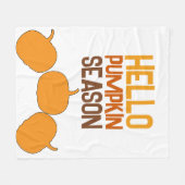 Halloween Blanket フリースブランケット (正面(横))