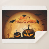 Halloween  blankets シェルパブランケット (正面(横))
