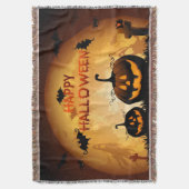 Halloween  blankets スローブランケット (正面縦)