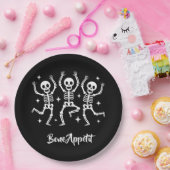 Halloween Bone Appetit  ペーパープレート (パーティー)