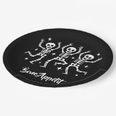 Halloween Bone Appetit  ペーパープレート (アングル)