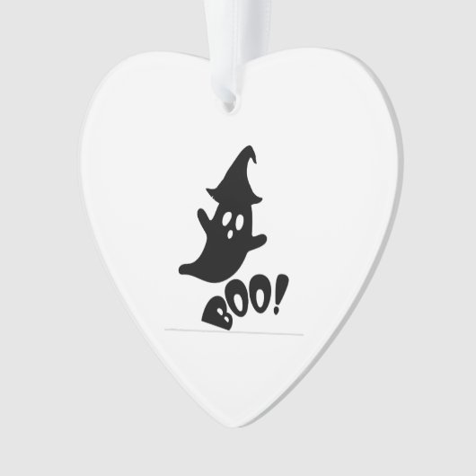 Halloween boo                 オーナメント (正面)