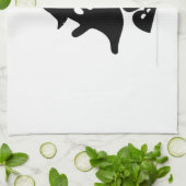 Halloween boo                 キッチンタオル (折り畳み)