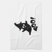 Halloween boo                 キッチンタオル (縦)