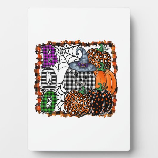 Halloween Boo          フォトプラーク (正面)