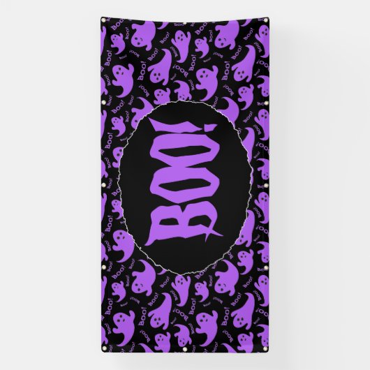 Halloween BOO!  横断幕 (縦)