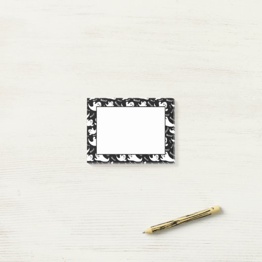 Halloween Boo Ghosts Post Notes ポストイット (デスク上)