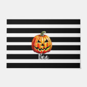 Halloween "Boo" Pumpkin ドアマット (正面)